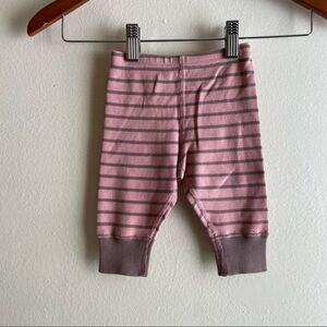 HANNA ANDERSSON Baby Pants in Pink and Taupe - 60/2-6 months